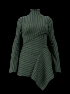 ANDREA IYAMAH AYO TOP - GREEN