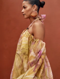ANDREA IYAMAH BAYO DRESS - VIBRA PRINT
