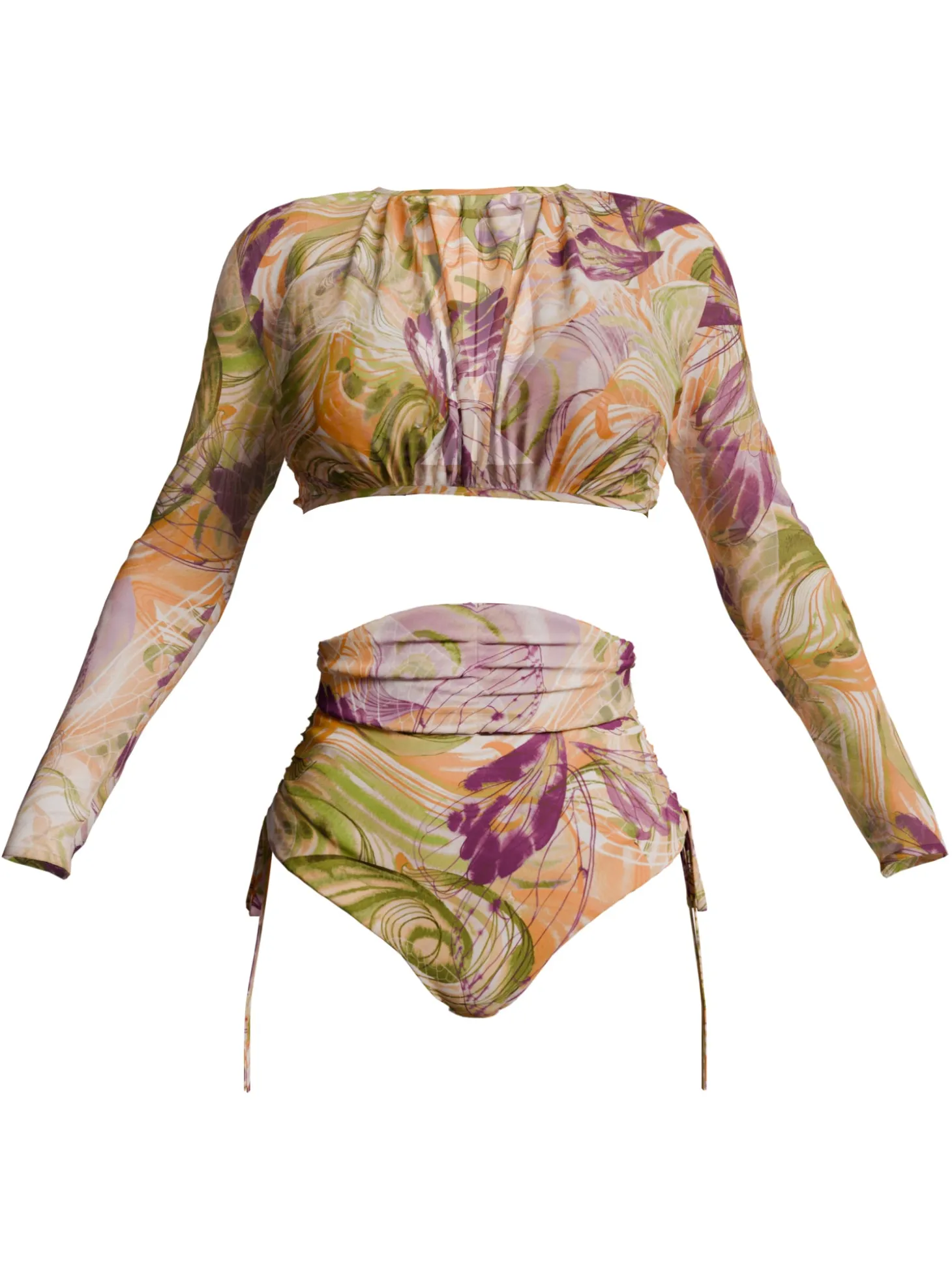 ANDREA IYAMAH DOLA BIKINI - VIBRA PRINT