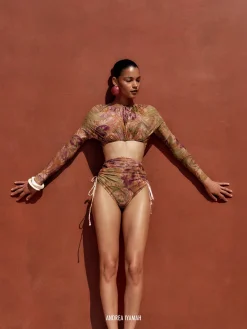 ANDREA IYAMAH DOLA BIKINI - VIBRA PRINT