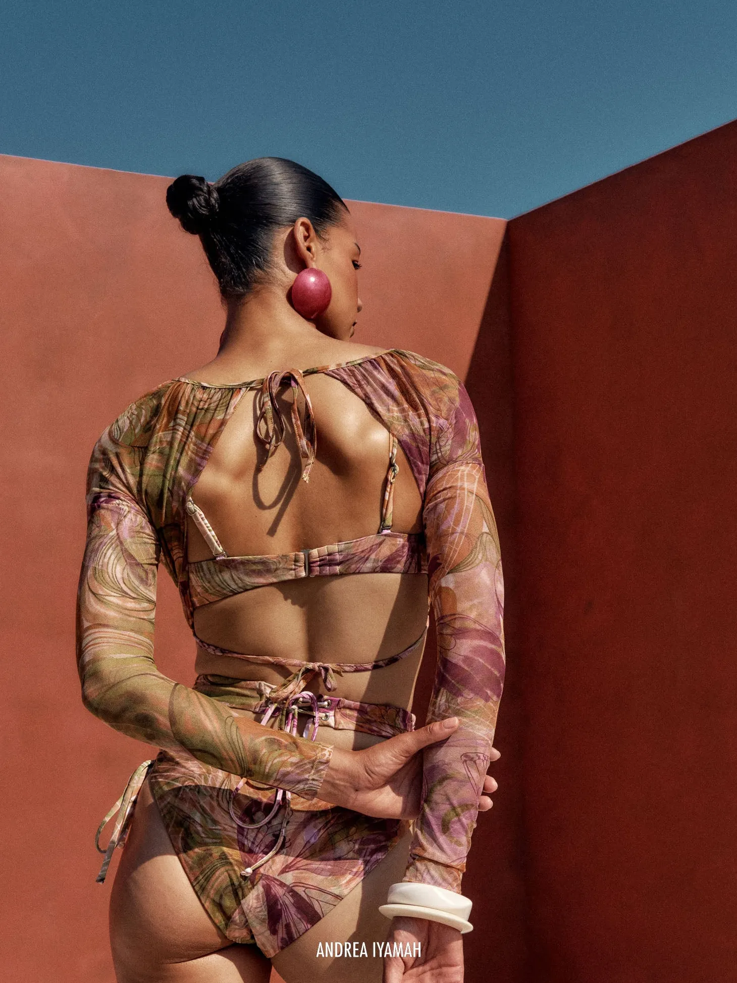 ANDREA IYAMAH DOLA BIKINI - VIBRA PRINT
