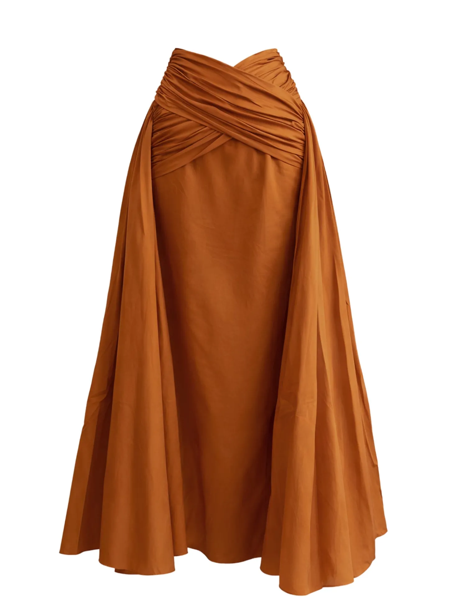 ANDREA IYAMAH GIA MAXI SKIRT - ORANGE