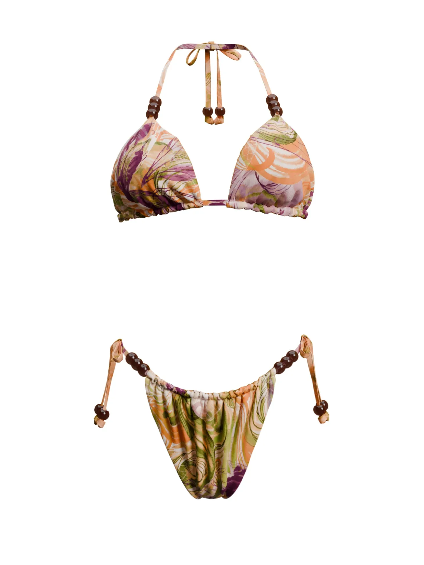 ANDREA IYAMAH INTI REVERSIBLE BIKINI - VIBRA PRINT