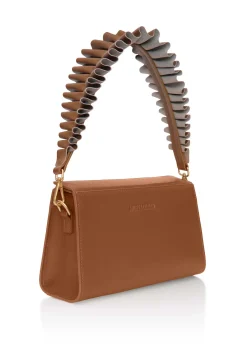 ANDREA IYAMAH MALA BROWN SHOULDER BAG