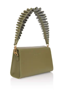 ANDREA IYAMAH MALA GREEN SHOULDER BAG