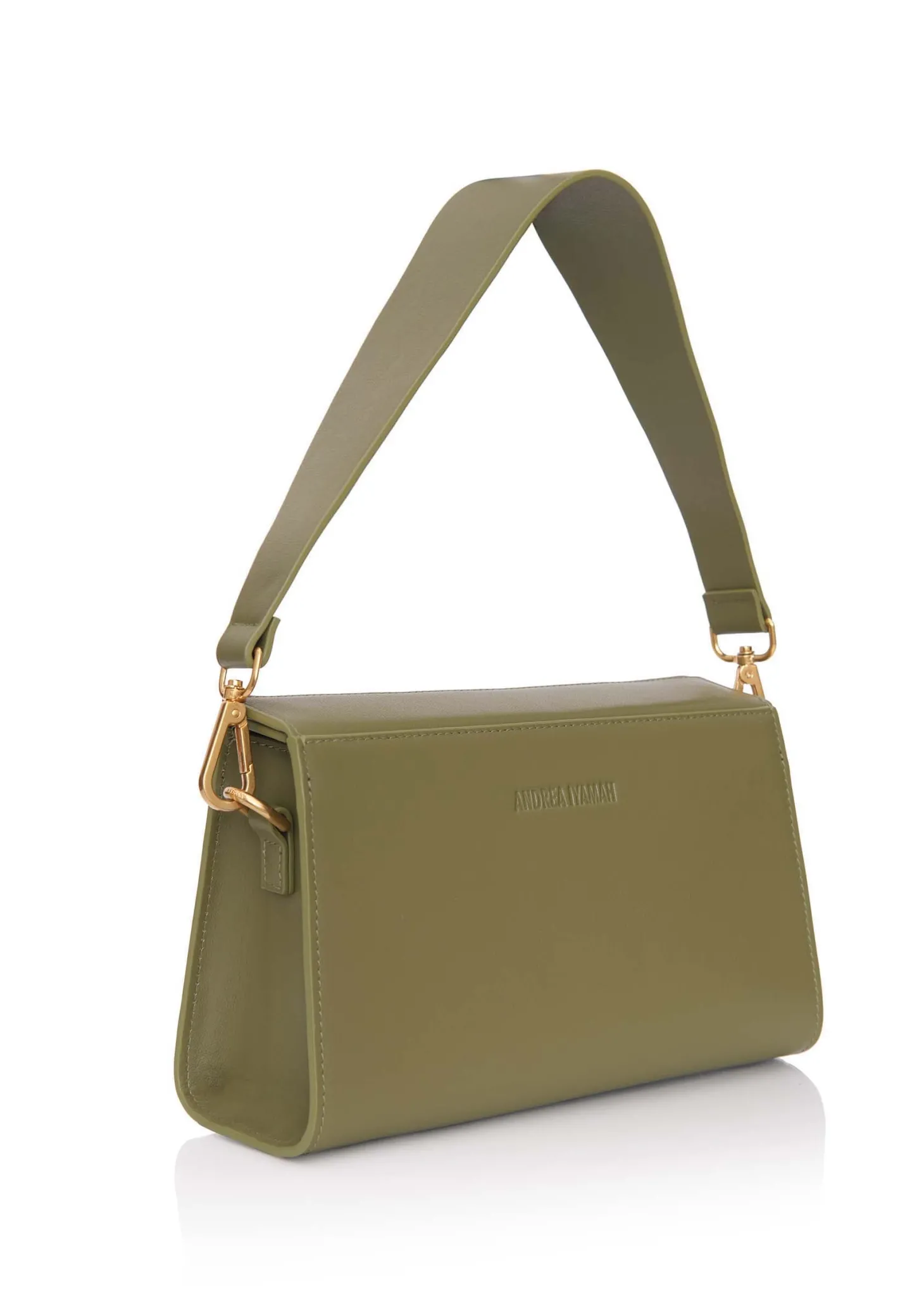 ANDREA IYAMAH MALA GREEN SHOULDER BAG