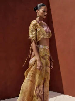 ANDREA IYAMAH ONDU MAXI SKIRT - VIBRA PRINT