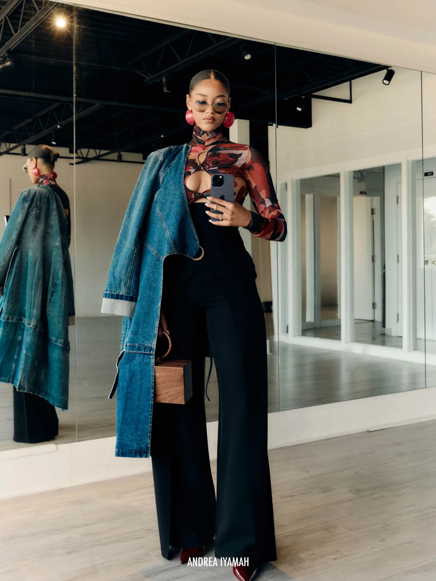 ANDREA IYAMAH SALLE BODYSUIT - LEWE