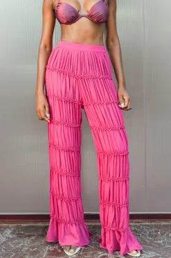 ANDREA IYAMAH SINA PANTS - MAGENTA