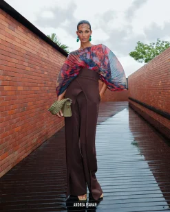 ANDREA IYAMAH SOMBRA BODYSUIT - LEWE