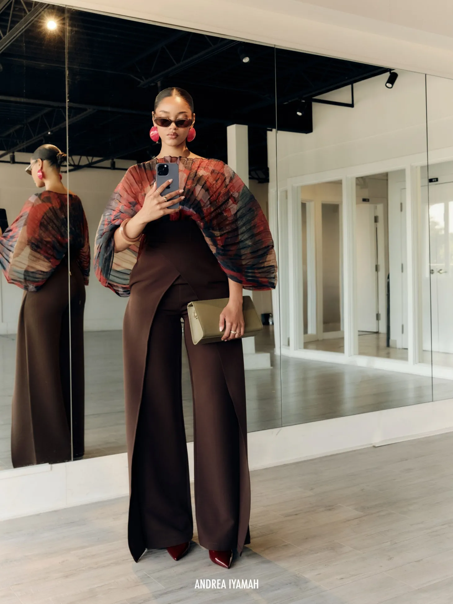 ANDREA IYAMAH SOMBRA BODYSUIT - LEWE