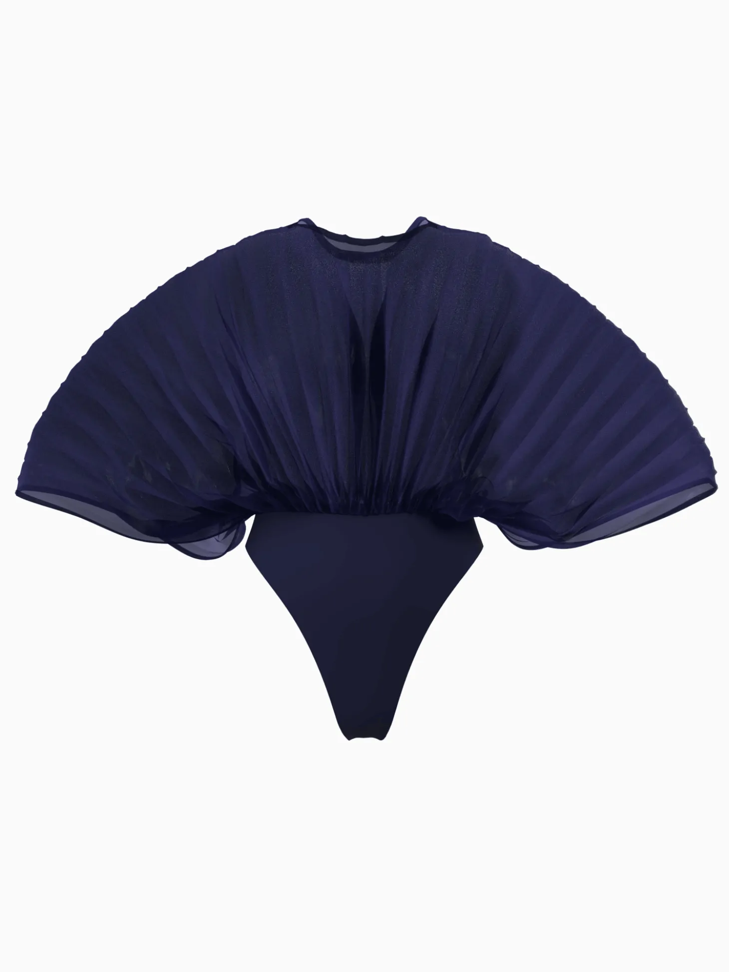 ANDREA IYAMAH SOMBRA BODYSUIT - INDIGO